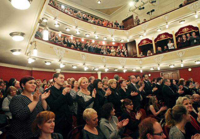 Velký divácký úspěch a ovace vestoje! Foto Michal Klíma